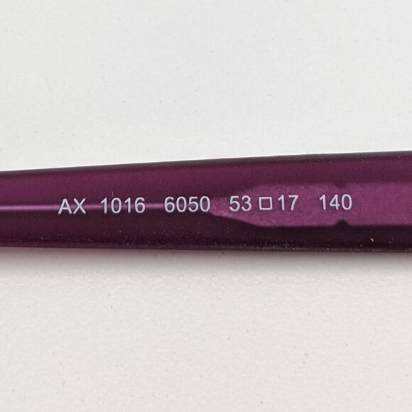 🕶️Armani Exchange AX1016 6050 Eyeglasses 53/17 140 /KAB240🕶️​ - Picture 3 of 6
